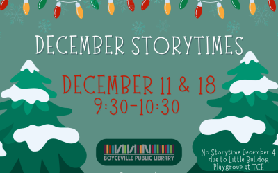 December Storytimes