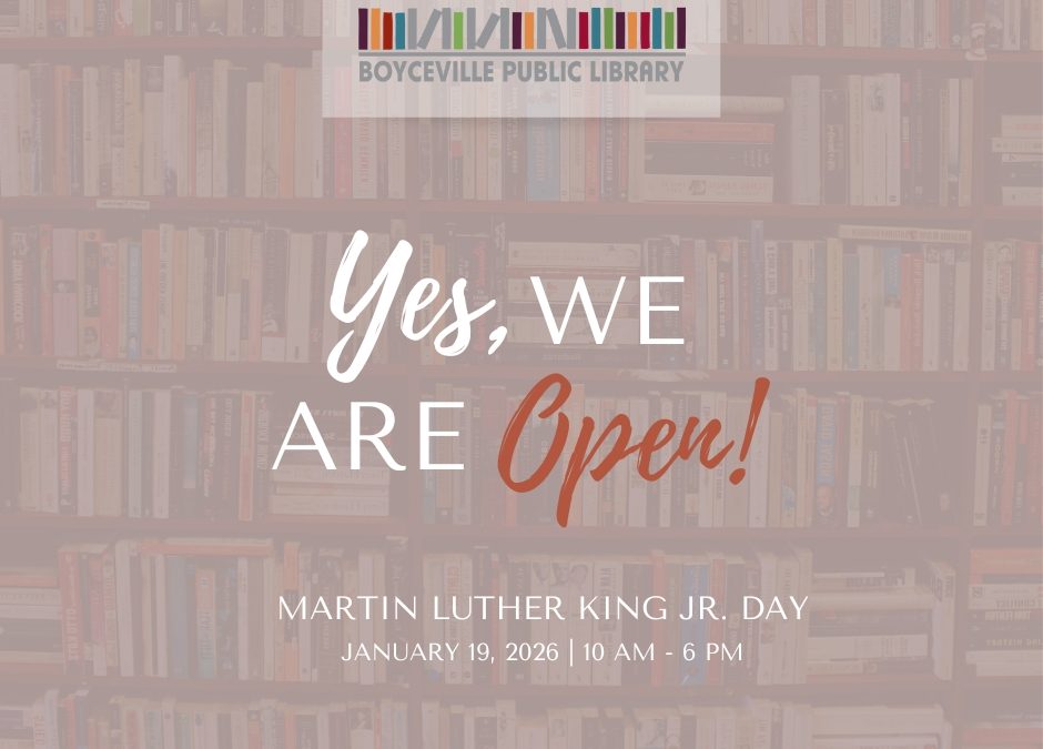 Library will be open on MLK