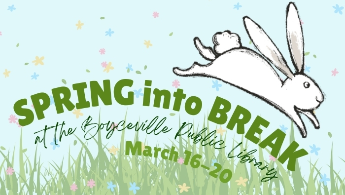 Spring into break at the library